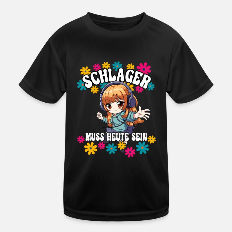 Schlager Kinder Funktions-T-Shirt