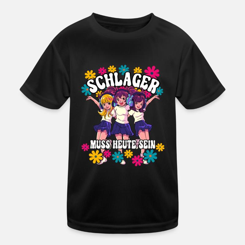 Schlager Kinder Funktions-T-Shirt