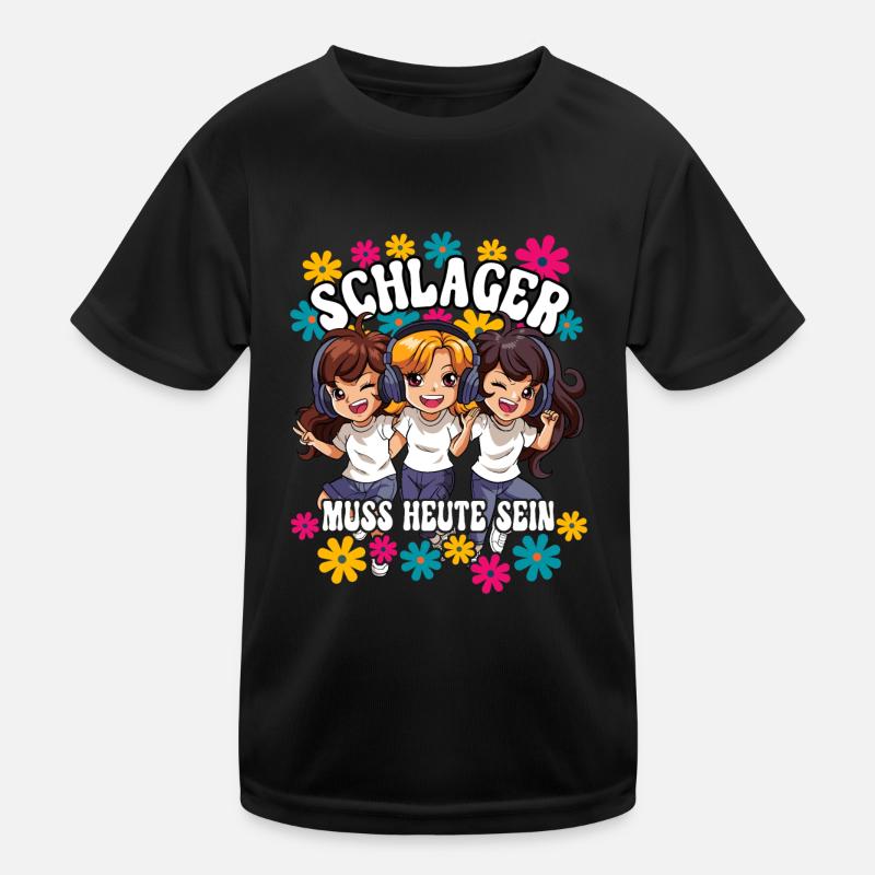 Schlager Kinder Funktions-T-Shirt