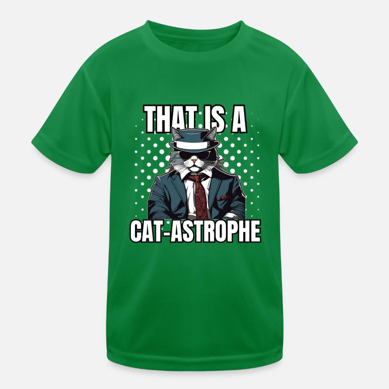 Chemise Chat Chat Cadeau Idée Mastic T-shirt sport Enfant