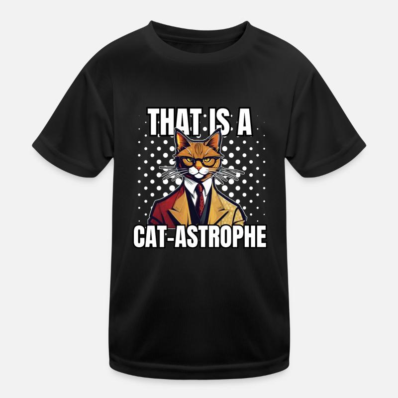 Chemise Chat Chat Cadeau Idée Mastic T-shirt sport Enfant