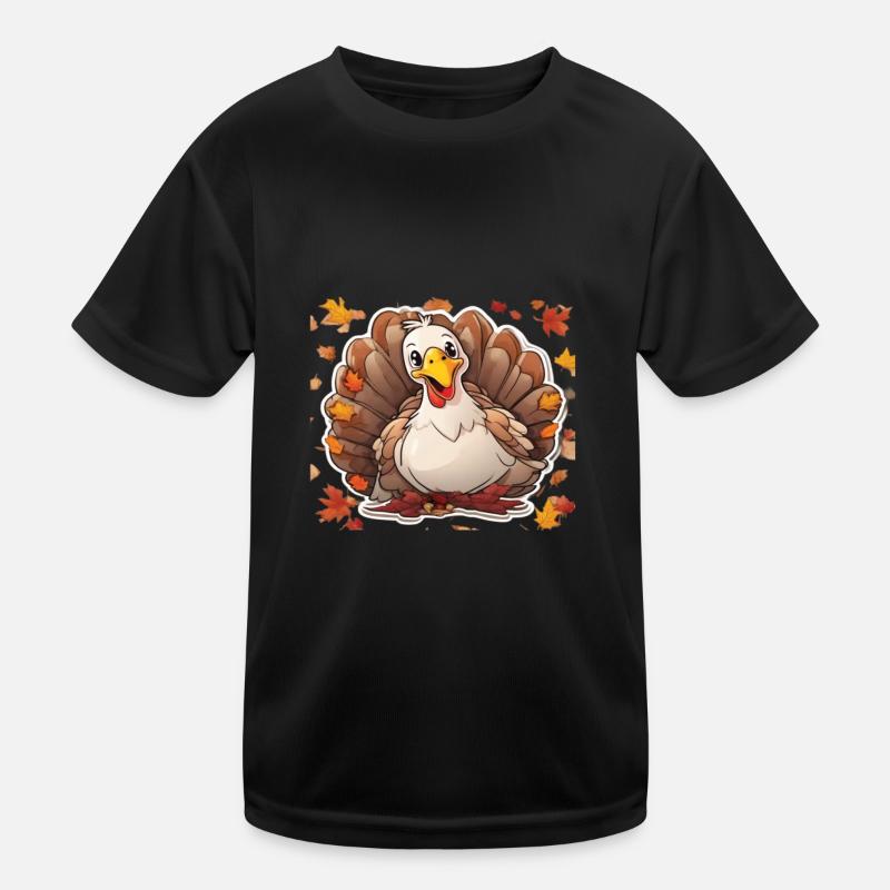 Thanksgiving Kinder Funktions-T-Shirt