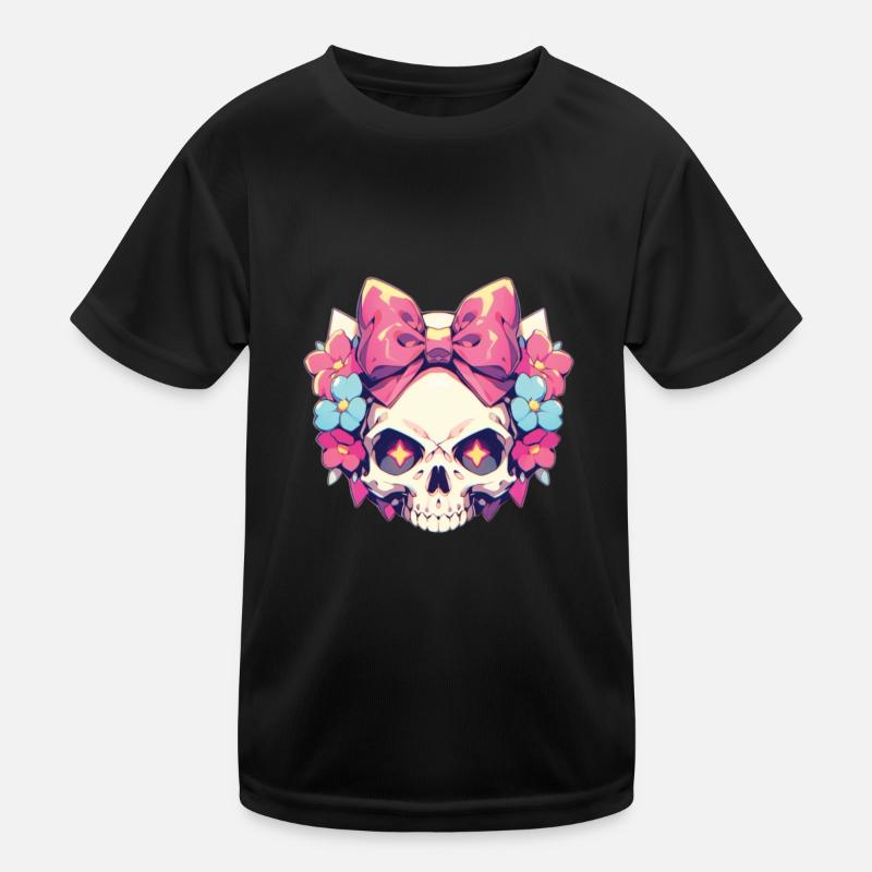 Skulls Kids Functional T-Shirt