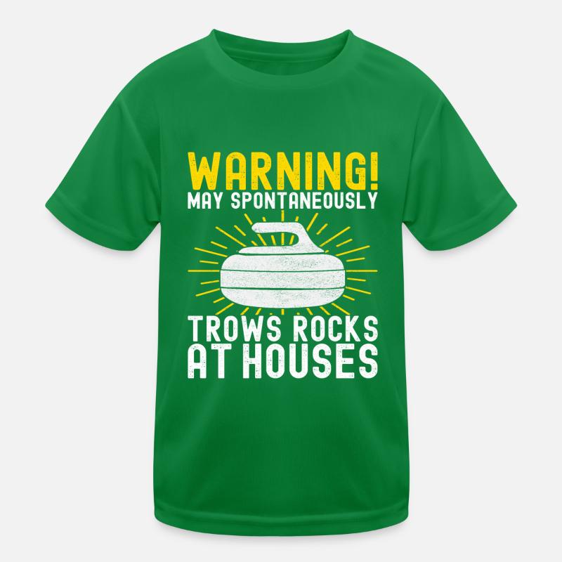 Joueurs de curling T-shirt sport Enfant