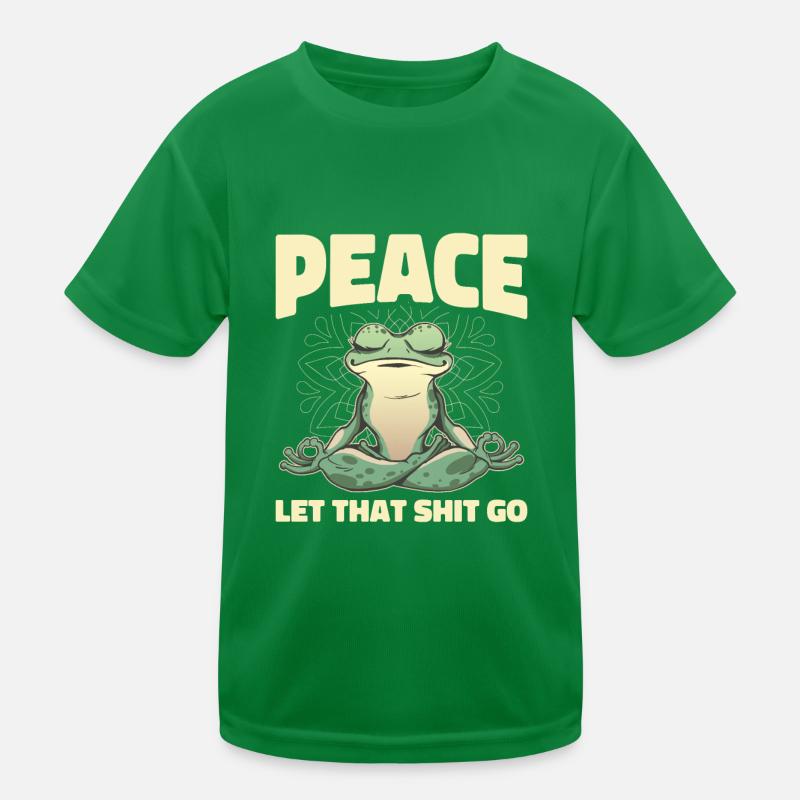 Buddha Buddhist Peace Kids Functional T-Shirt