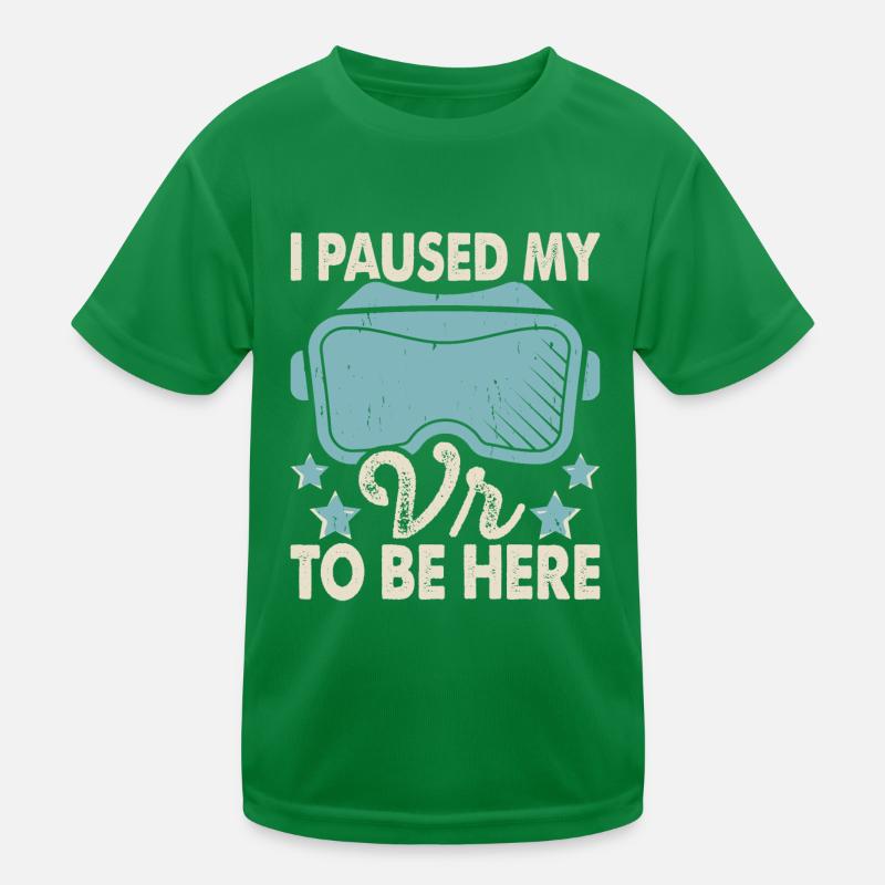 VR Virtual Reality Glasses Virtual Reality Kids Functional T-Shirt