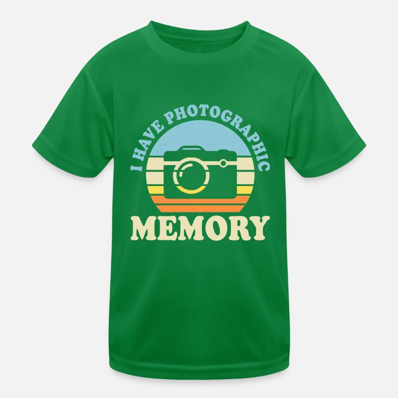 Fotograf Kinder Funktions-T-Shirt