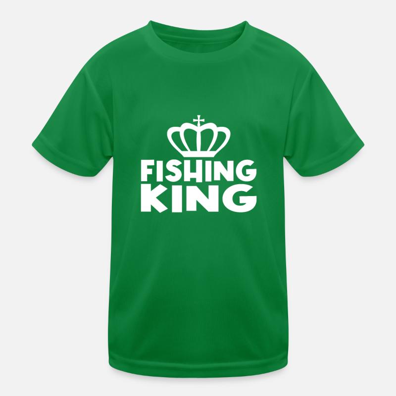 Roi de la pêche T-shirt sport Enfant