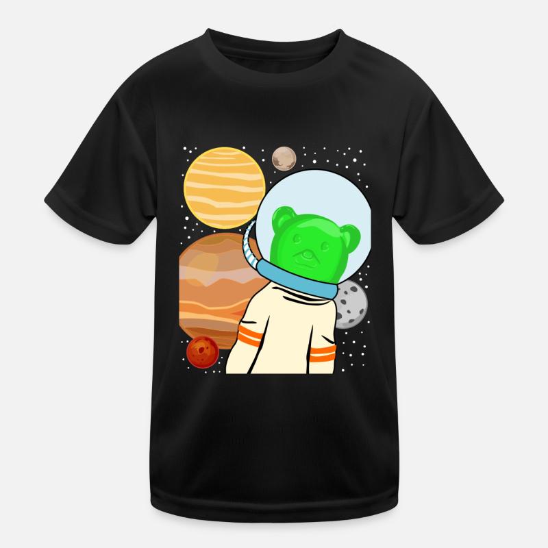 Gummy bears in space Kids Functional T-Shirt
