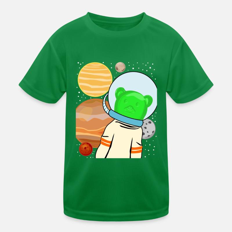 Gummy bears in space Kids Functional T-Shirt