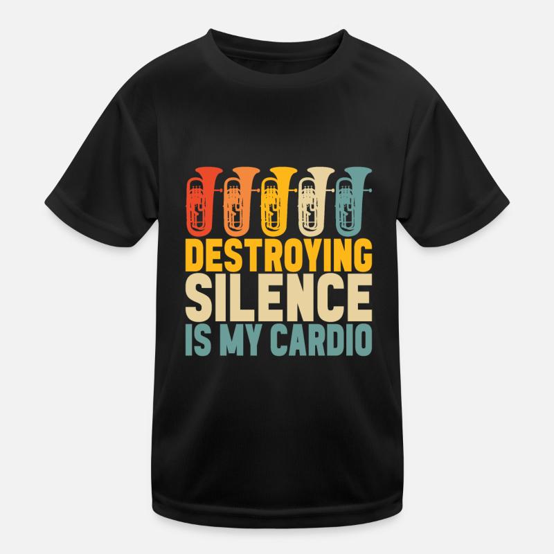 Euphonium baritone tenor horn Kids Functional T-Shirt