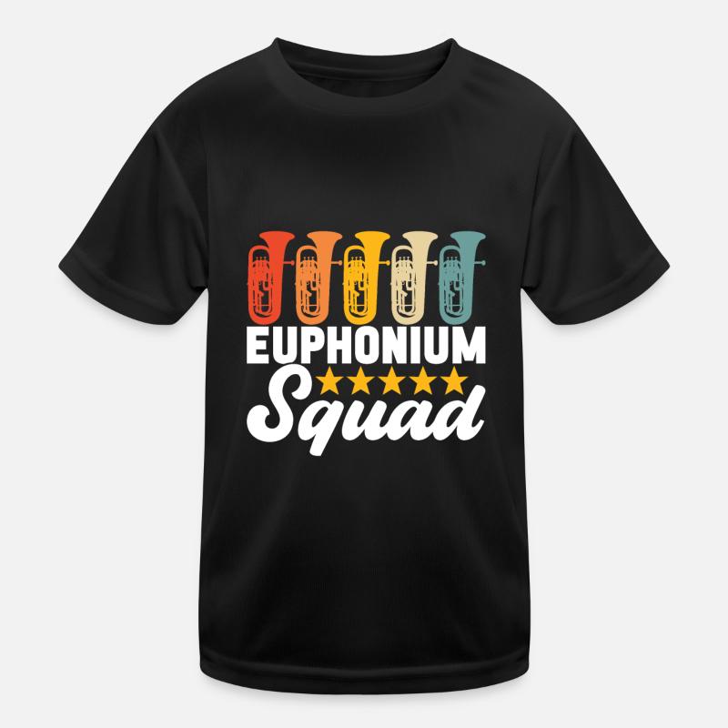 Euphonium baritone tenor horn Kids Functional T-Shirt
