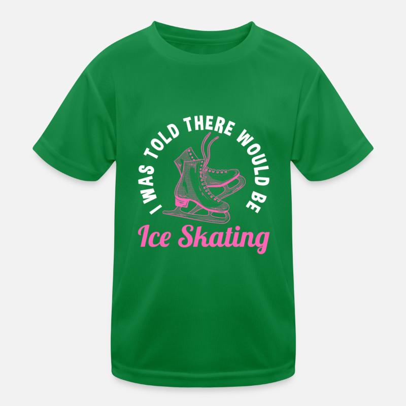 Figure skating Kids Functional T-Shirt