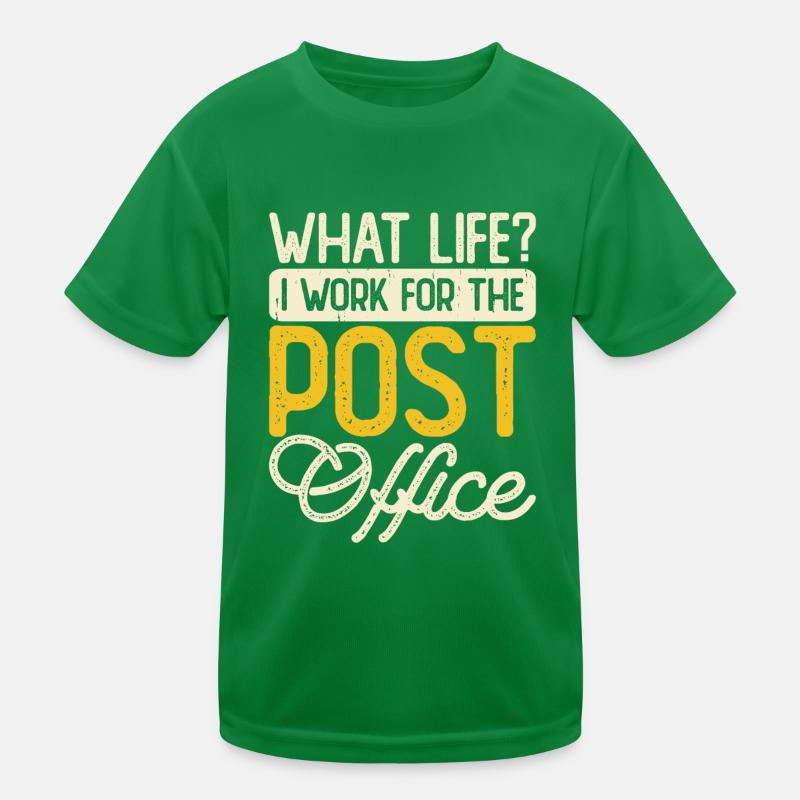 Briefträger Postbote Kinder Funktions-T-Shirt