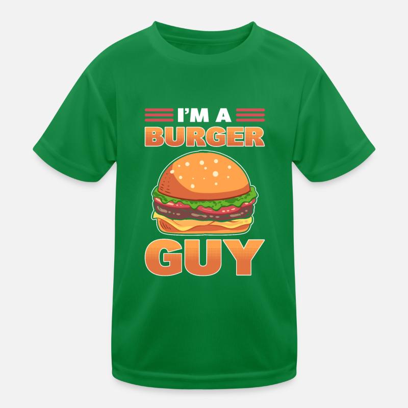 Je suis un hamburger de type burger T-shirt sport Enfant