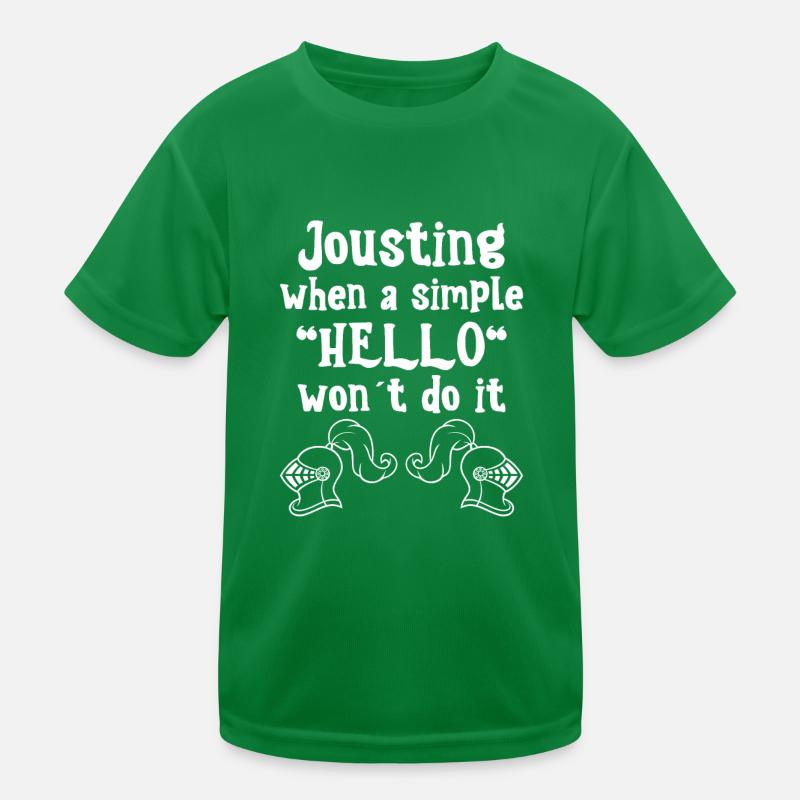 Ritterritter Mittelalterliche Renaissance-rüstung Kinder Funktions-T-Shirt