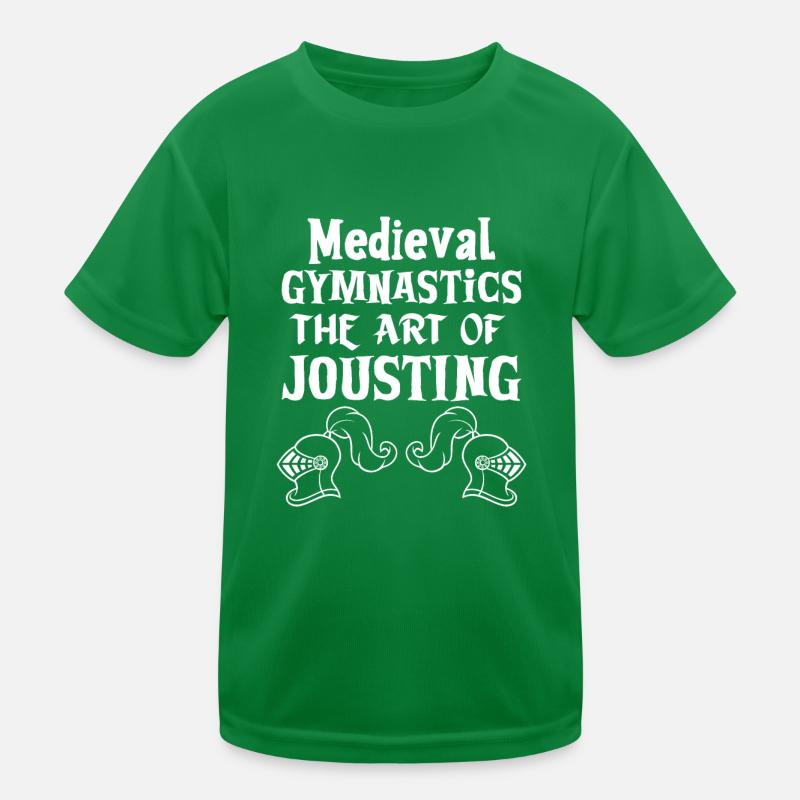 Ritterritter Mittelalterliche Renaissance-rüstung Kinder Funktions-T-Shirt