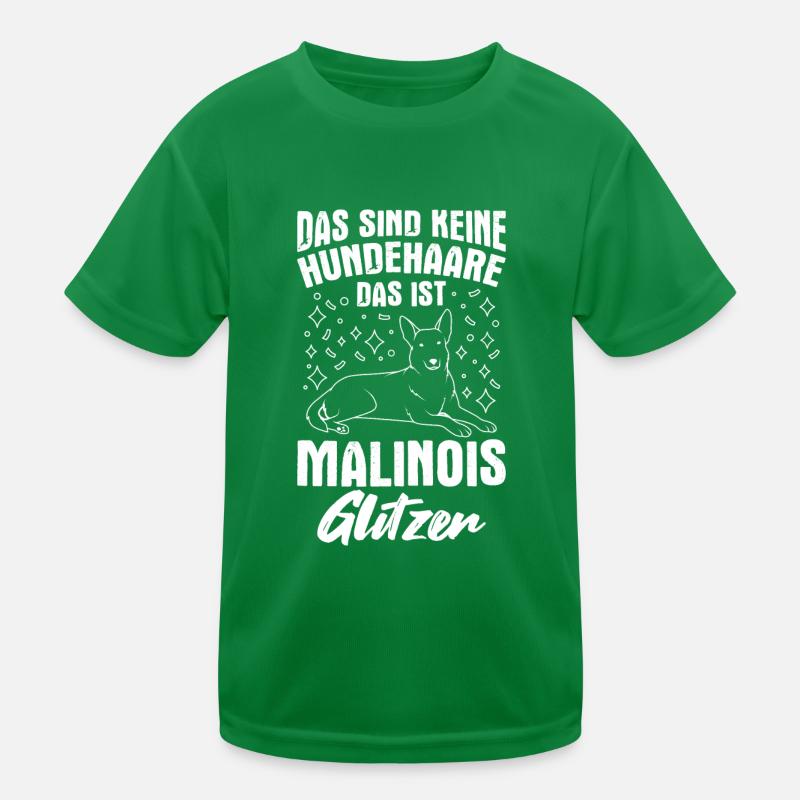 Malinois Gassi Hundefan Hundebesitzer Hund Hundeli Kinder Funktions-T-Shirt