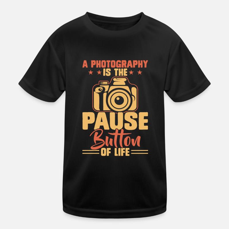 Fotograf Kinder Funktions-T-Shirt