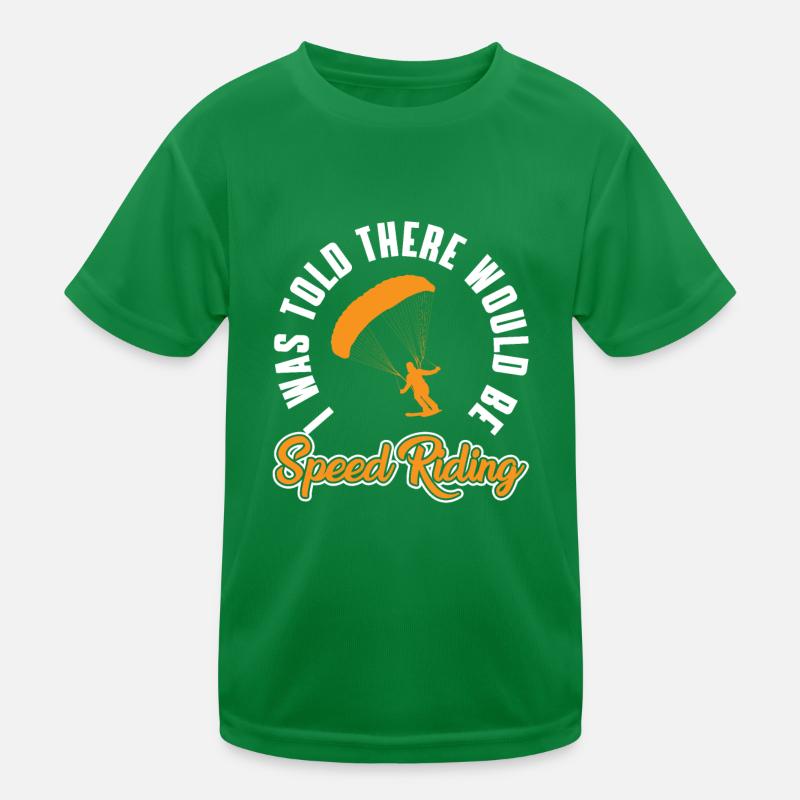 Speed Riding Kids Functional T-Shirt