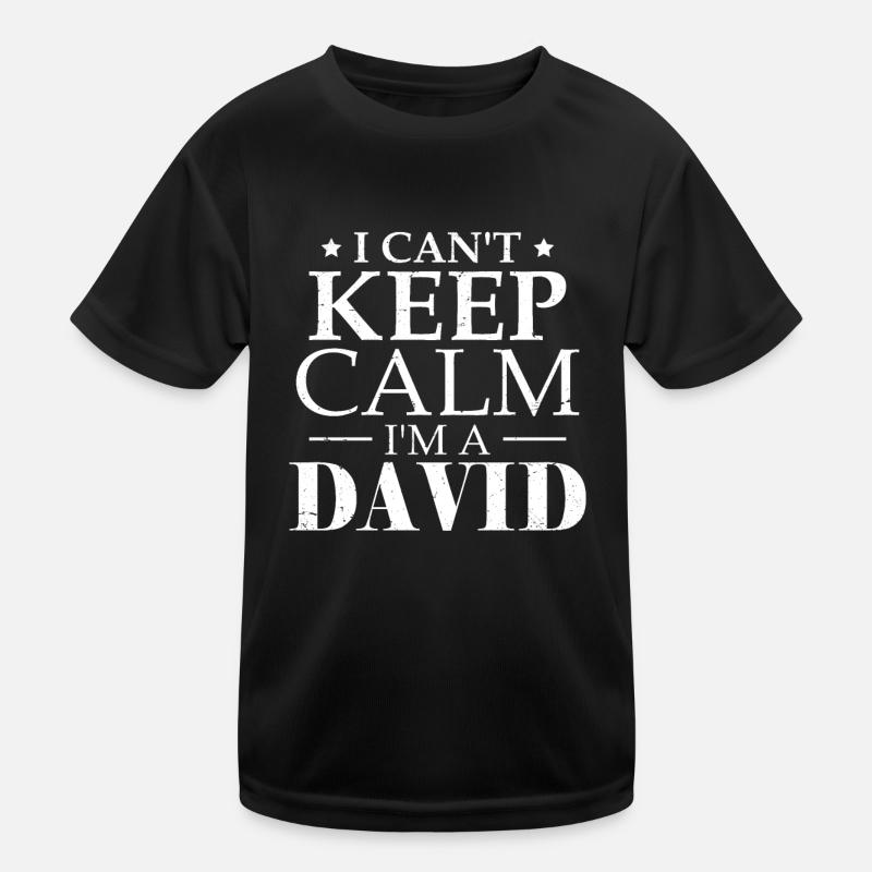 Funny Dave David Sarcasm Humor Kids Functional T-Shirt