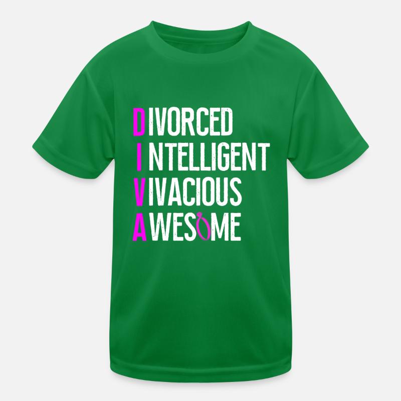 Happy Divorce Party Divorced Kinder Funktions-T-Shirt