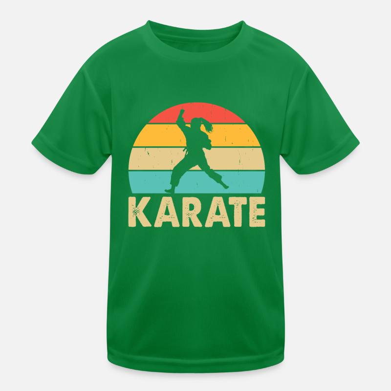 Karate Kinder Funktions-T-Shirt