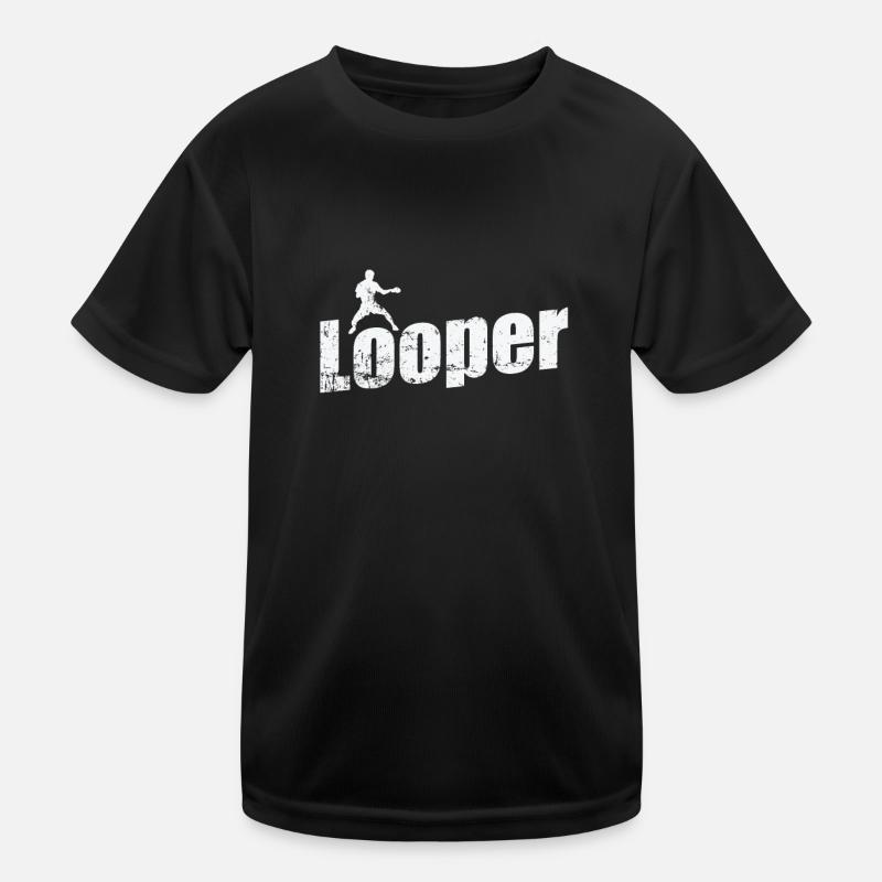 Looper Frisbee Kinder Funktions-T-Shirt