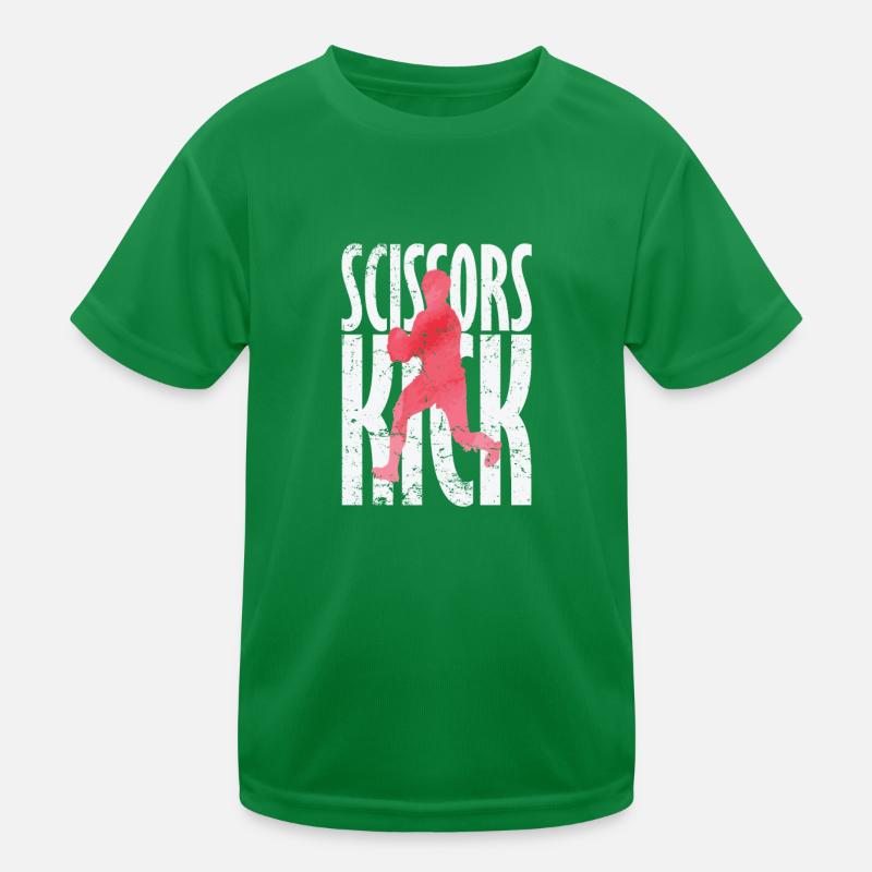 Scissors Kick Rugby Kids Functional T-Shirt