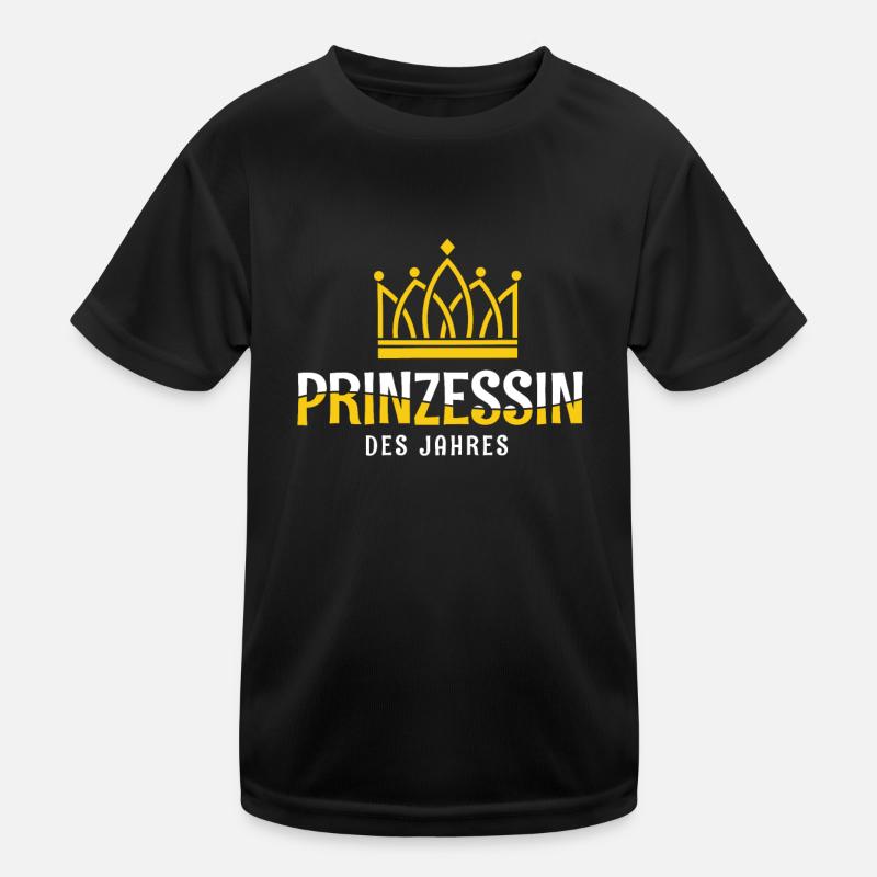 Prinzessin Krone Kinder Funktions-T-Shirt
