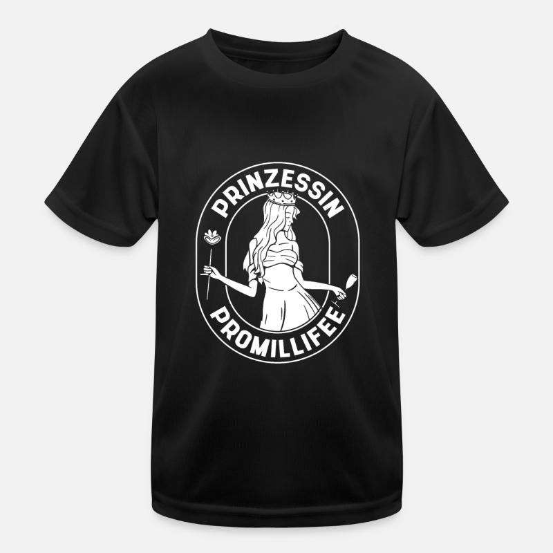 Prinzessin Kinder Funktions-T-Shirt