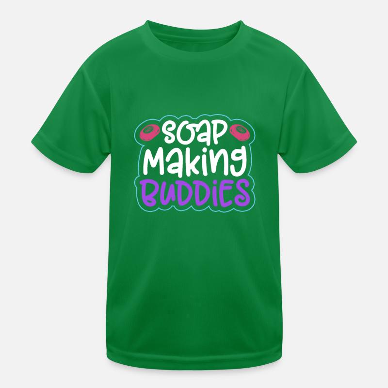 soap soap making soap maker soap boiler Kids Functional T-Shirt