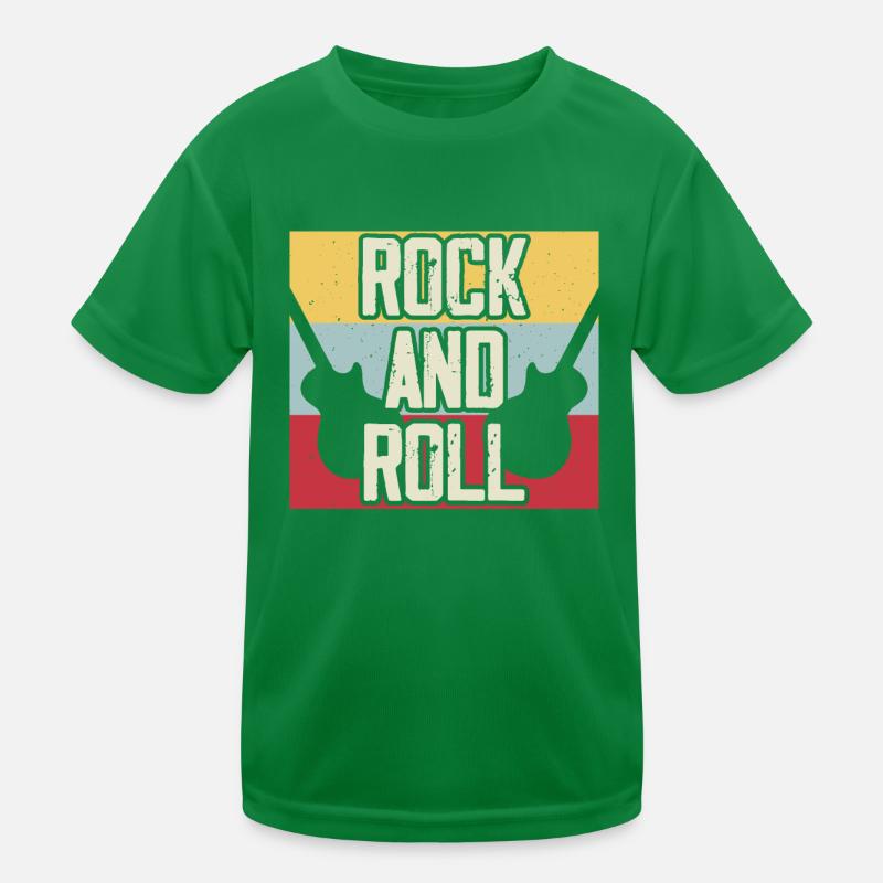 Rock And Roll Kids Functional T-Shirt