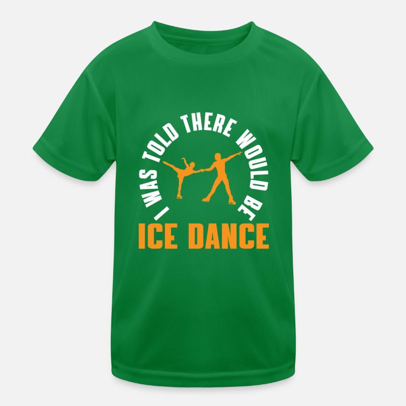 Lustiger Eistanz Spruch Kinder Funktions-T-Shirt