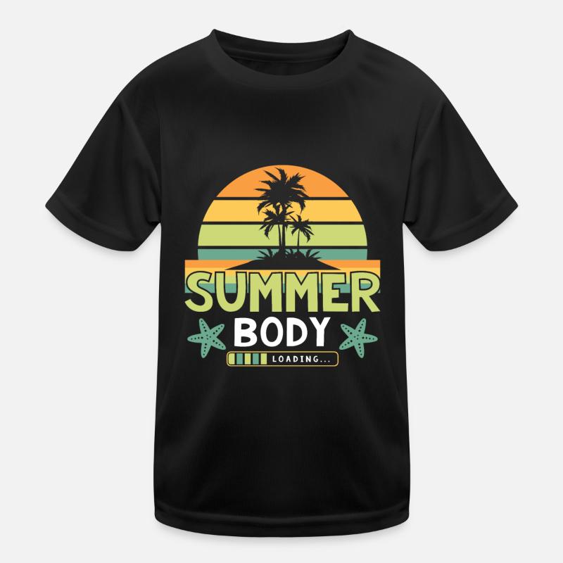 Summer Körper Lädt... Kinder Funktions-T-Shirt