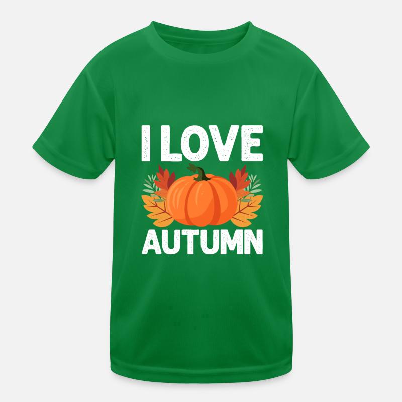 Herbst Kinder Funktions-T-Shirt