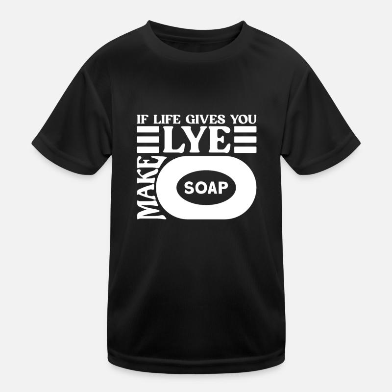 soap soap making soap maker soap boiler Kids Functional T-Shirt
