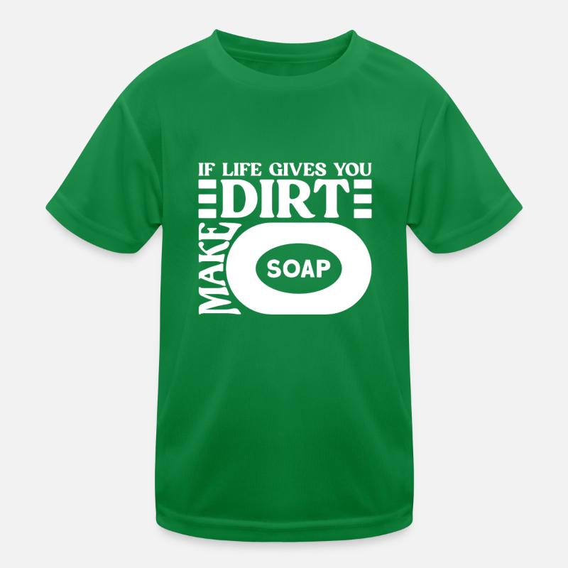 soap soap making soap maker soap boiler Kids Functional T-Shirt