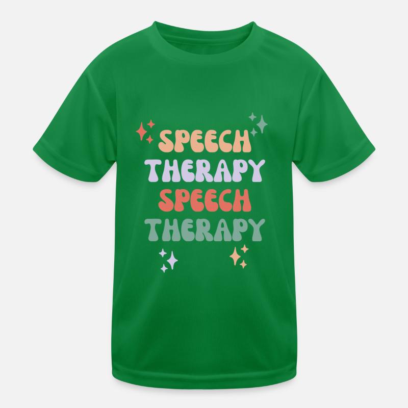 Speech Therapy Kids Functional T-Shirt