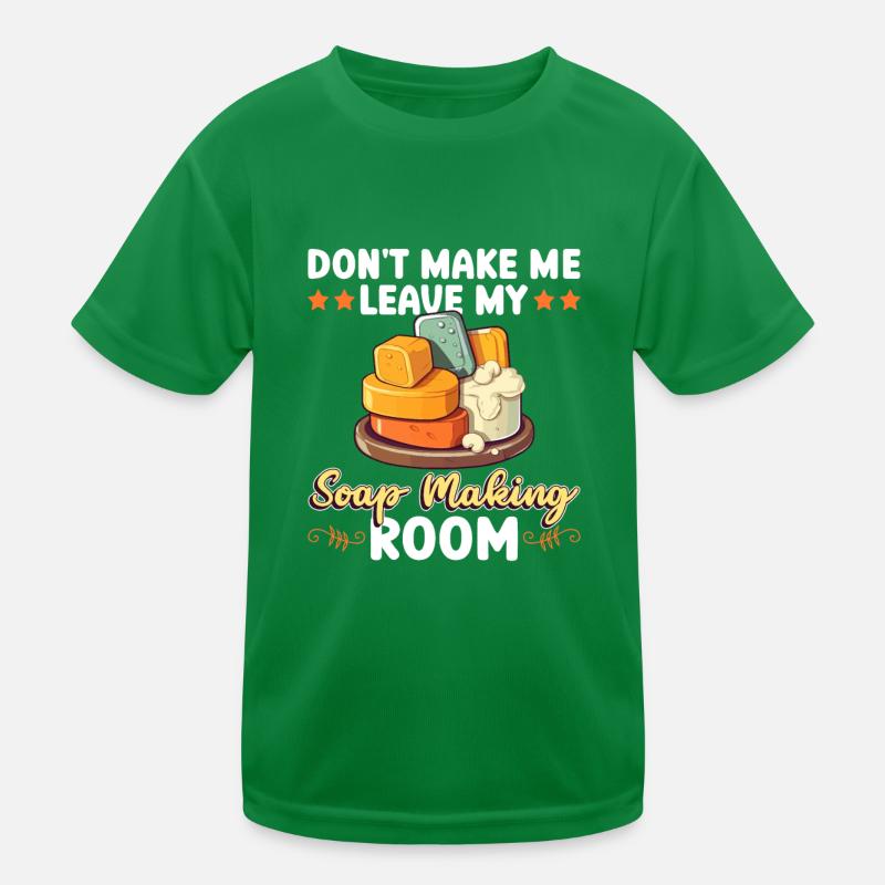 soap soap making soap maker soap boiler Kids Functional T-Shirt