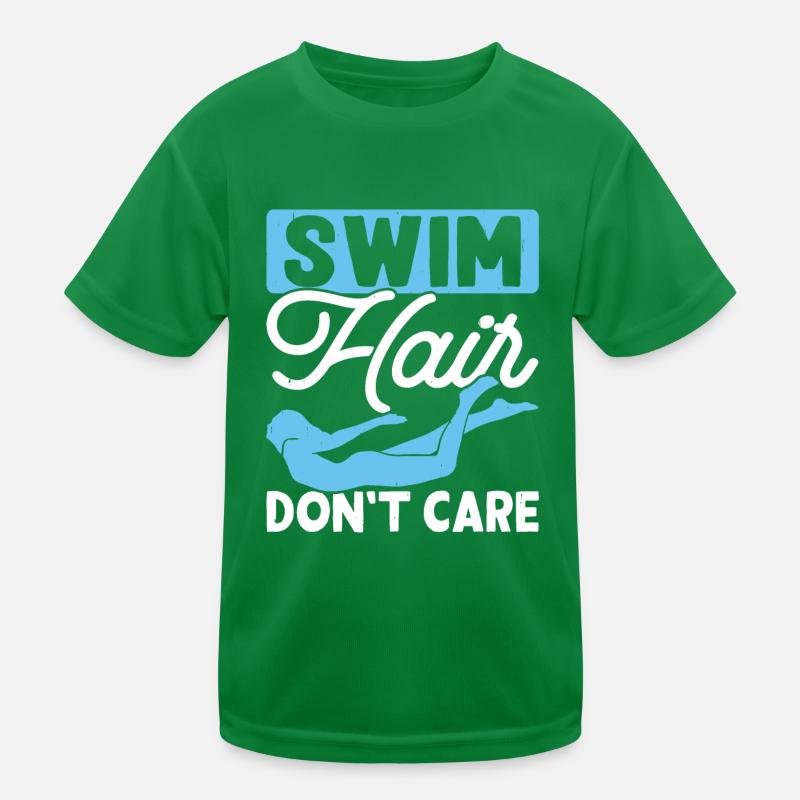 Swimming Float Kids Functional T-Shirt