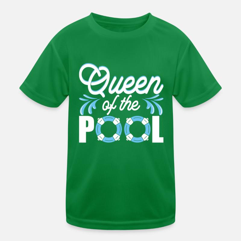 Swimming Float Kids Functional T-Shirt