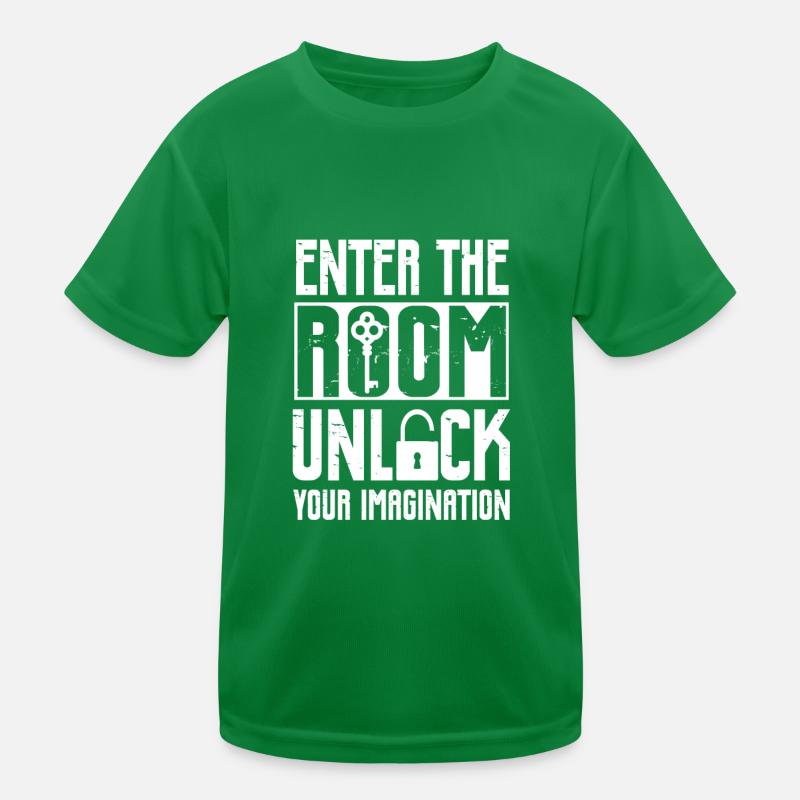 Libérez votre imagination Défi Mystère Évasion R T-shirt sport Enfant