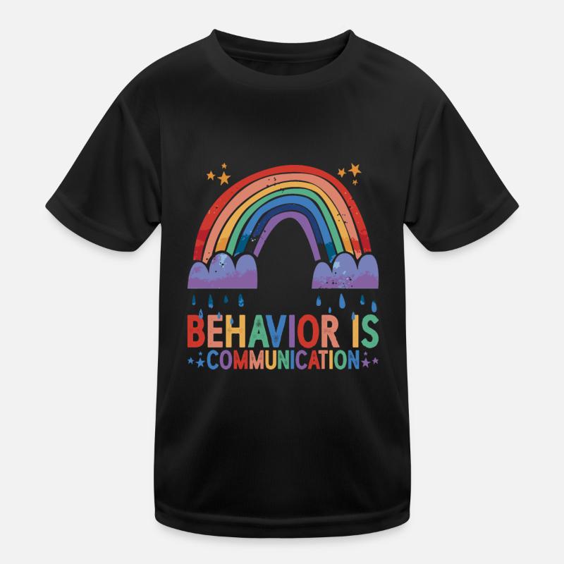 Behavior Is Communication 23 Kids Functional T-Shirt