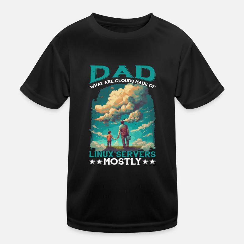 De quoi sont faits les clouds, les serveurs Linux principalement 11 T-shirt sport Enfant