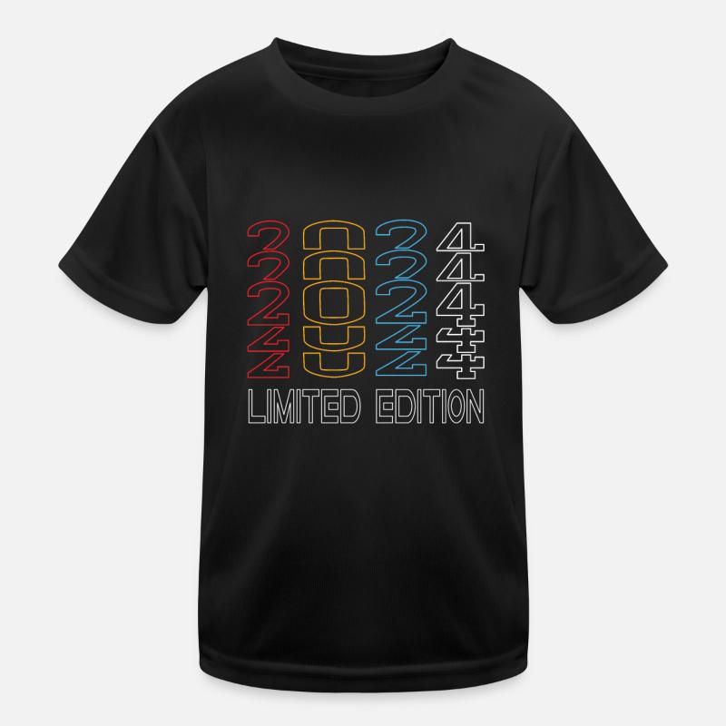 Limited Edition 2024 Geburtstag 2024 Vintage Retro Kinder Funktions-T-Shirt