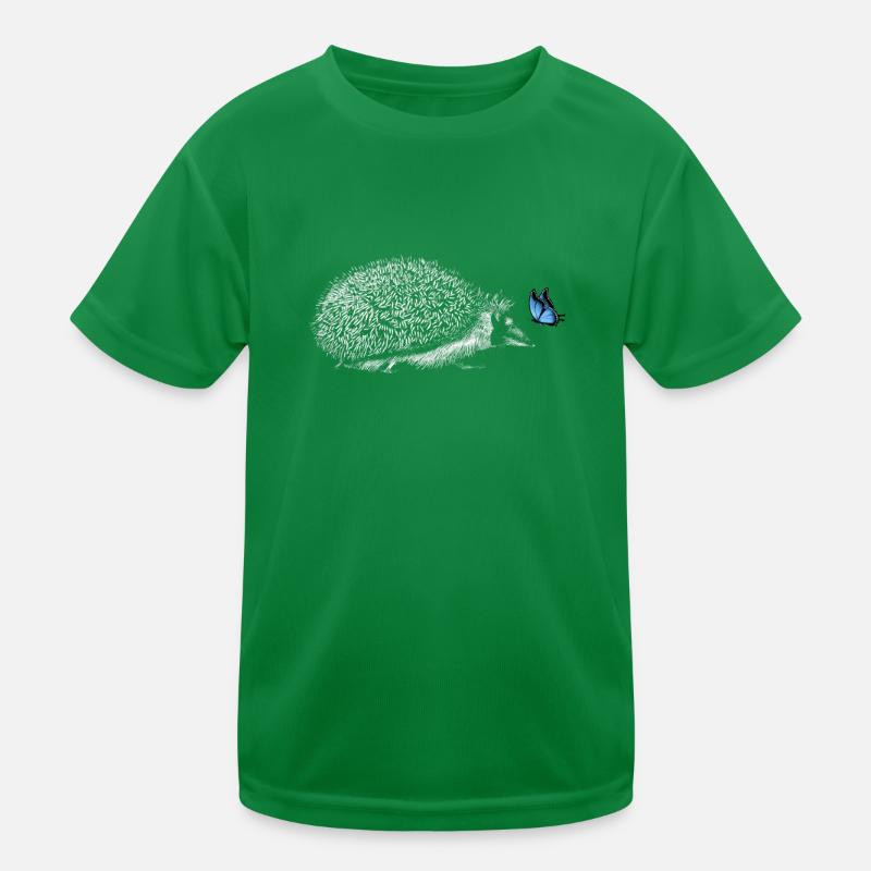 Hérisson avec papillon T-shirt sport Enfant