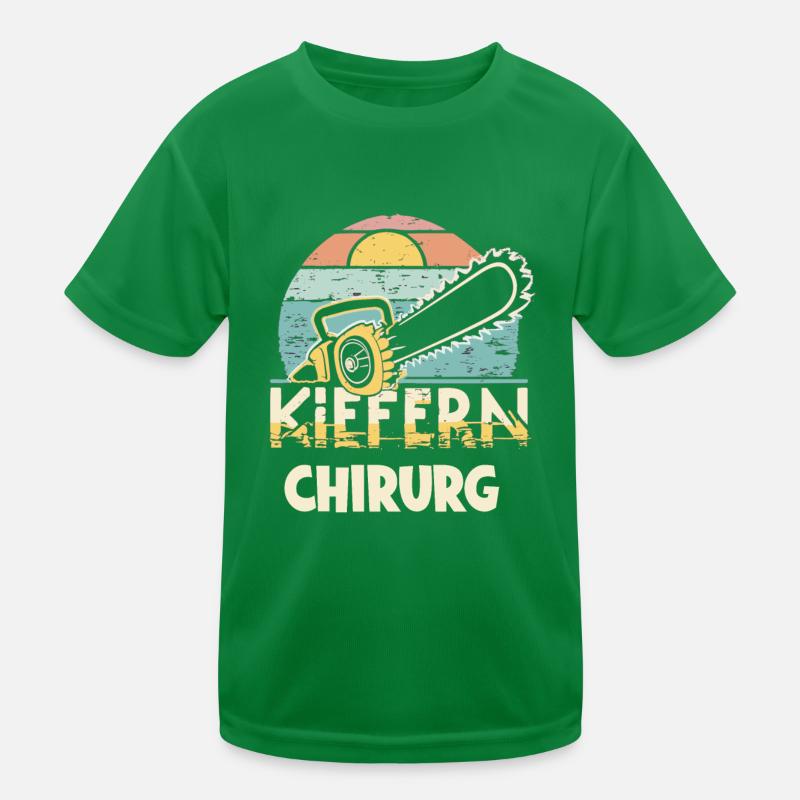 Kiefernchirurg Kinder Funktions-T-Shirt