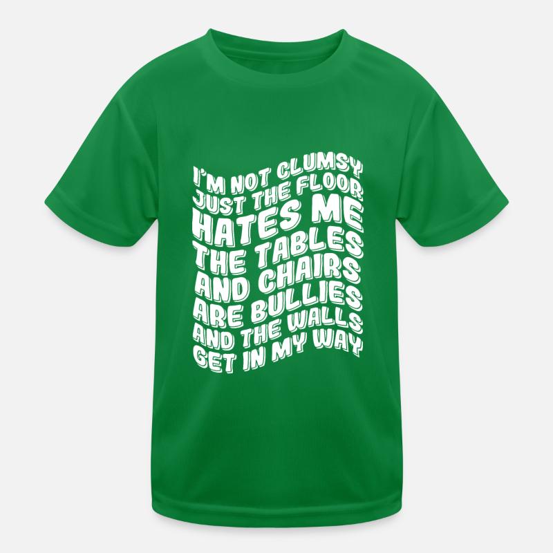 Clumsy Gift Kids Functional T-Shirt