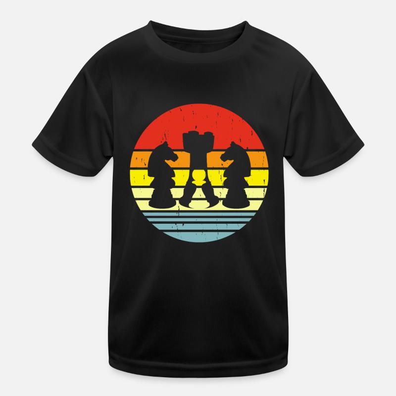Échecs T-shirt sport Enfant
